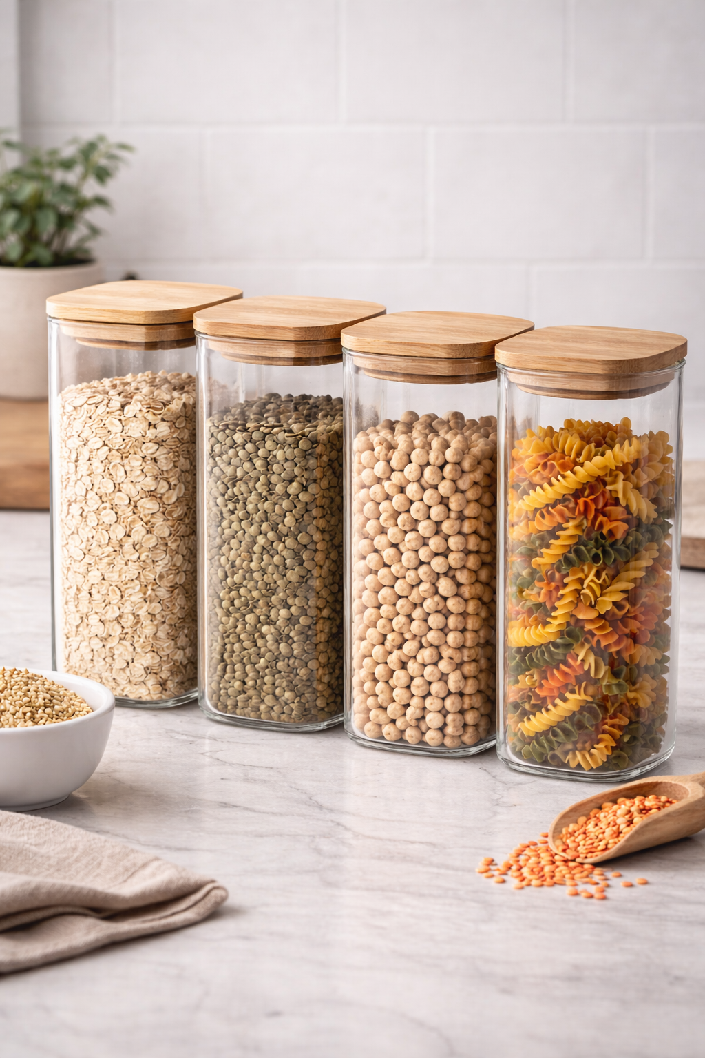 Grain Jar Set 6-Piece 2.5L